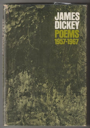 Item #10619 POEMS 1957-1967. James Dickey