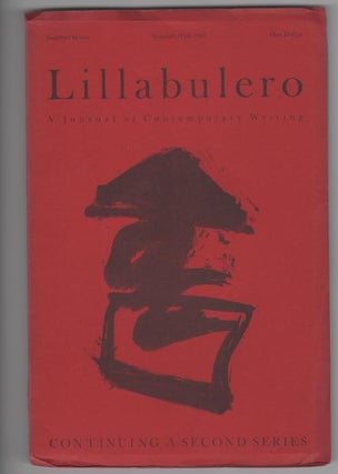Item #13378 LILLABULERO Number 7; A Journal of Contemporary Writing. Russell Banks, William Matthews