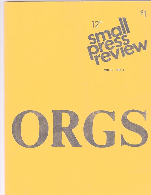 Item #13505 SMALL PRESS REVIEW Vol. 3, No. 2 (12th). Len Fulton, Russell Banks, signed by.