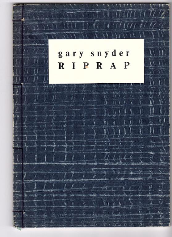 Item #13565 RIPRAP. Gary Snyder