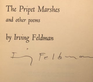 THE PRIPET MARSHES; and other poems