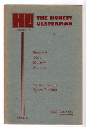 Item #14375 THE HONEST ULSTERMAN No. 20. Paul Muldoon, Frank Ormsby, Micahel Foley, contr
