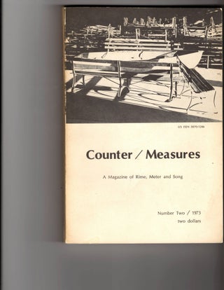 Item #14570 COUNTER/MEASURES: 25 Number 2; A Magazine of Rime, Meter and Song. X. J. Kennedy,...
