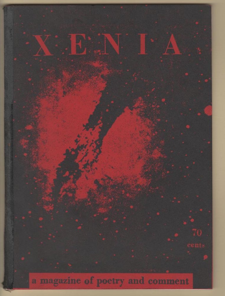 Item #14661 XENIA 1; A Magazine of Poetry and Comment. Stuart McCarrell, Robert Burleigh, Charles Simic, Bill Knott, signed by.