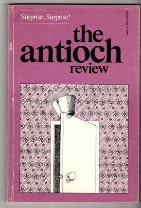 Item #14682 THE ANTIOCH REVIEW Vol. 41, No.1. Robert S. Fogarty, Mary Karr, signed by