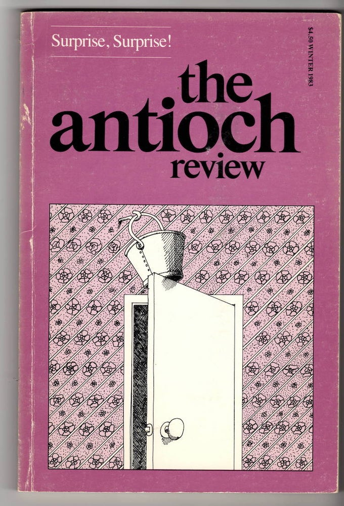 Item #14682 THE ANTIOCH REVIEW Vol. 41, No.1. Robert S. Fogarty, Mary Karr, signed by.