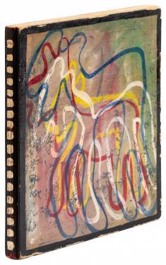 Item #15197 PANELS FOR THE WALLS OF HEAVEN, painted edition 1/150. Kenneth Patchen