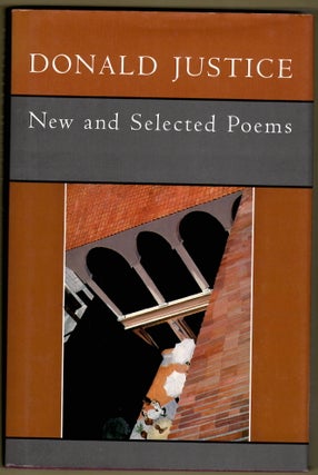 Item #15449 NEW AND SELECTED POEMS. Donald Justice