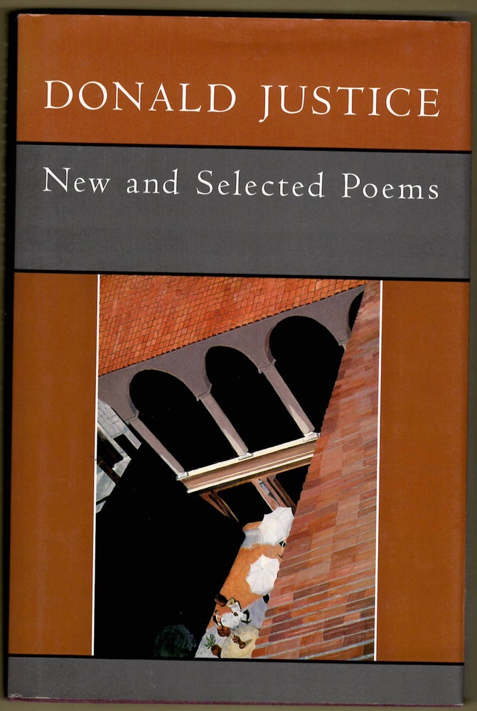 Item #15449 NEW AND SELECTED POEMS. Donald Justice.