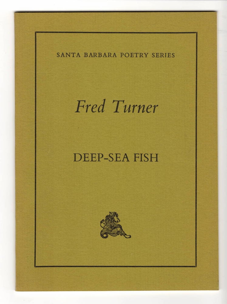 Item #15702 DEEP-SEA FISH. Fred Turner.