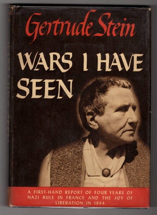 Item #15791 WARS I HAVE SEEN. Gertude Stein