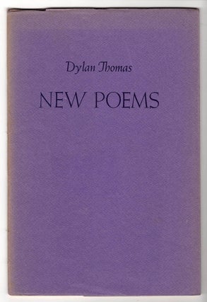 Item #15805 NEW POEMS. Dylan Thomas