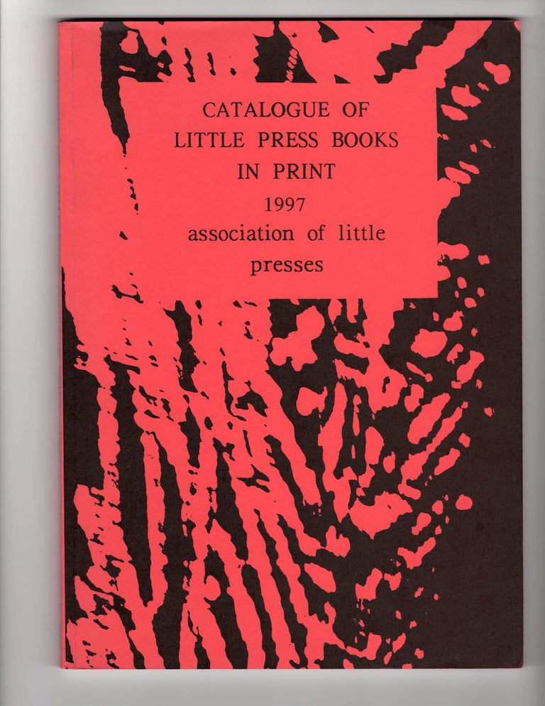 Item #15884 CATALOGUE OF LITTLE PRESS BOOKS IN PRINT #14. Bill Griffiths, Bob Cobbing.