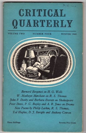 THE CRITICAL QUARTERLY, VOLUME 2, NUMBER 4, WINTER 1960. C. B. and A. Cox.