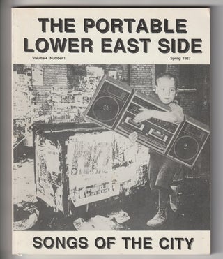Item #16046 The Portable Lower East Side:; Songs of the City, Volume 4 Number 1. Kurt Hollander