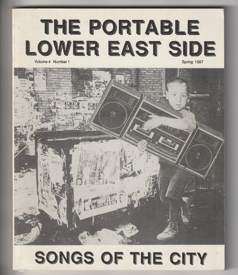 Item #16046 The Portable Lower East Side:; Songs of the City, Volume 4 Number 1. Kurt Hollander.