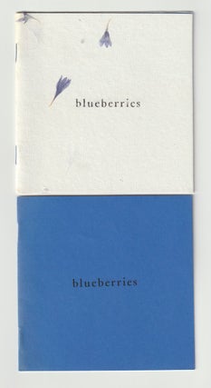 Item #16104 BLUEBERRIES; Small Poems. Jessica Smith