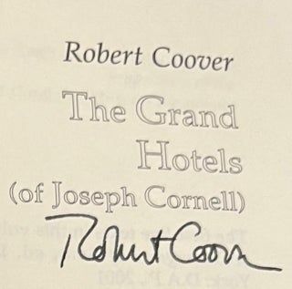 THE GRAND HOTELS; (Of Joseph Cornell)