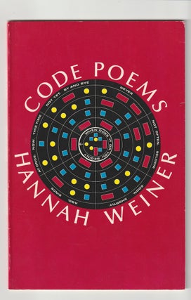 Item #16225 CODE POEMS; From the International Code of Signals for the Use of All Nations. Hannah...