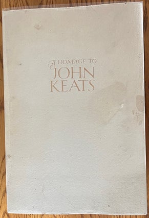 A HOMAGE TO JOHN KEATS