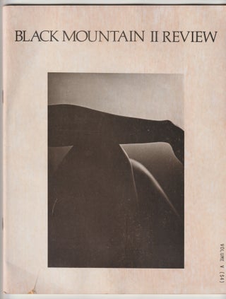 Item #16263 BLACK MOUNTAIN II REVIEW Vol. V. Bill Brown, Robert Creeley, Charles Bernstein, Lyn...