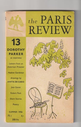 Item #16278 THE PARIS REVIEW, No. 13. George Plimpton, Donald Hall, Jean Genet Dorothy Parker