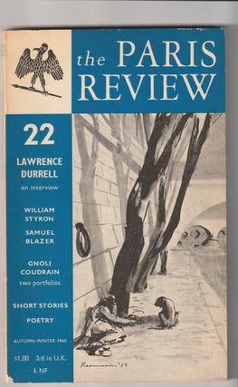 Item #16281 THE PARIS REVIEW, No. 22. George Plimpton, Donald Hall, William Styron