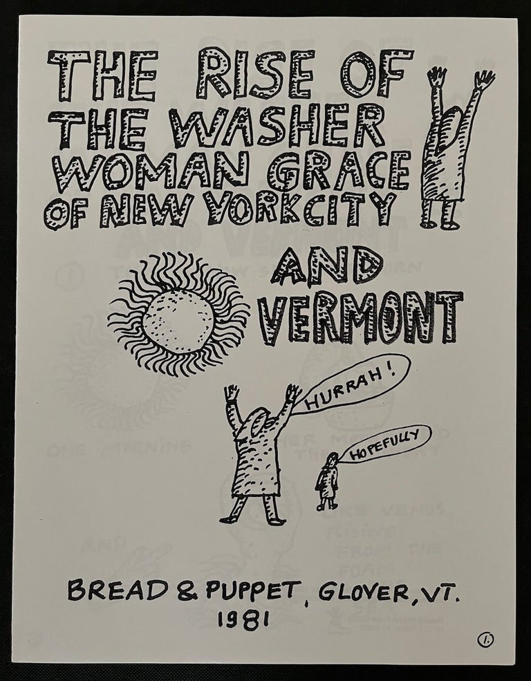 Item #8865 "The Rise Of The Washer Woman Grace Of New York City" Grace Paley.