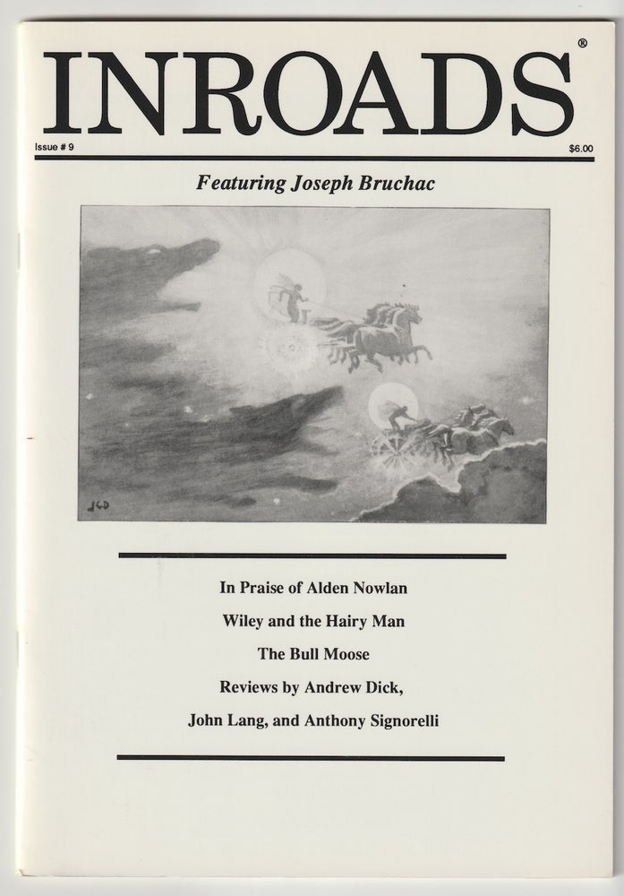 Item #9127 INROADS Issue 9; Featuring Joseph Bruchac. Joseph Bruchac.